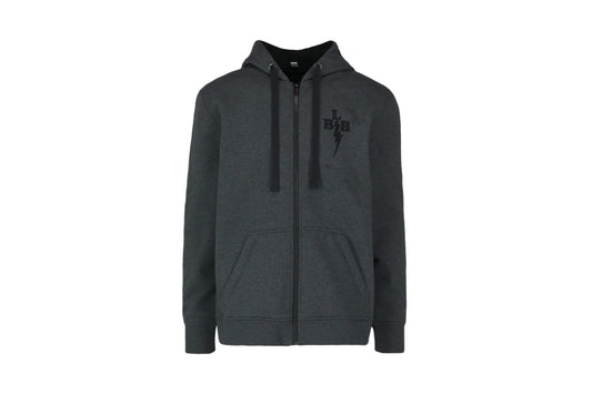 BLACK LABEL BIKER KNIEVEL SUDADERA MOTO KEVLAR DUPONT GRIS