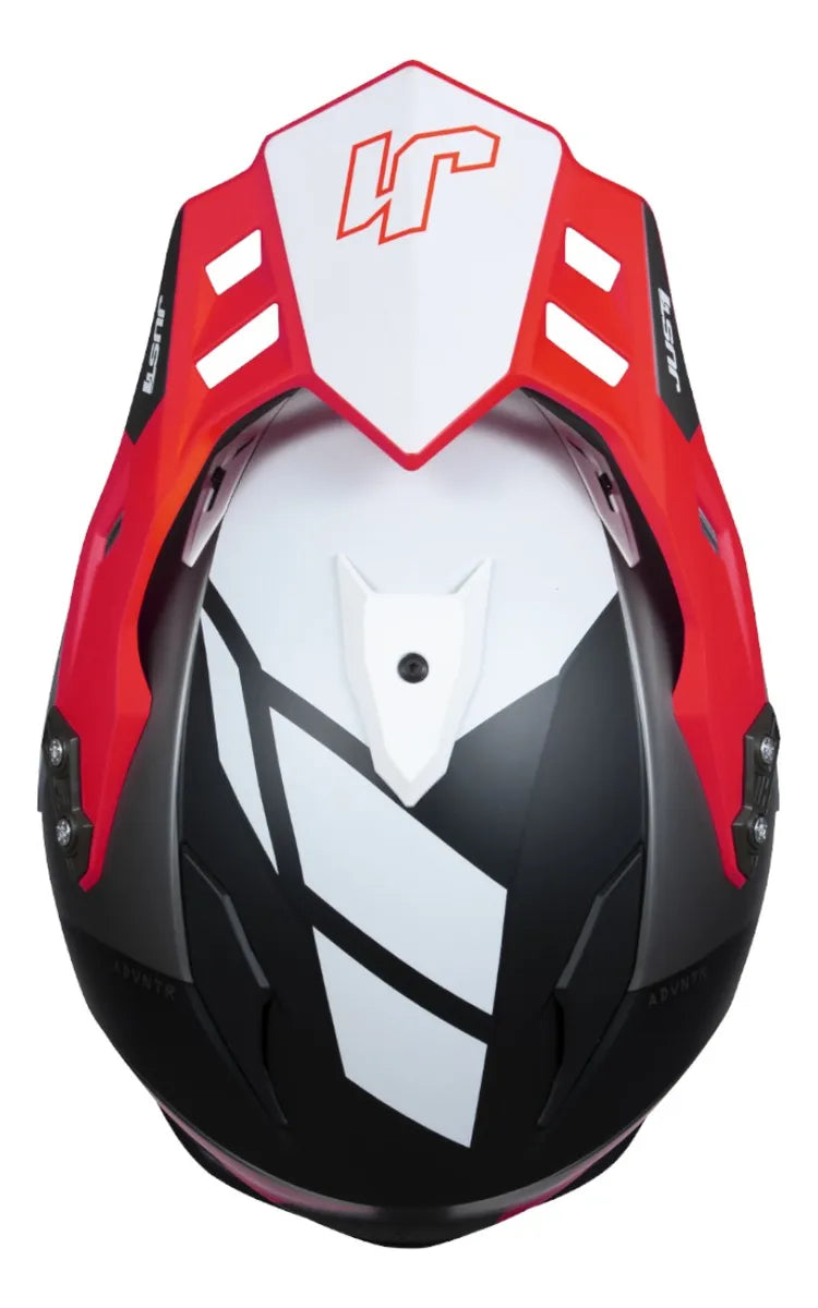 CASCO JUST 1 J34 PRO NEGRO/ROJO