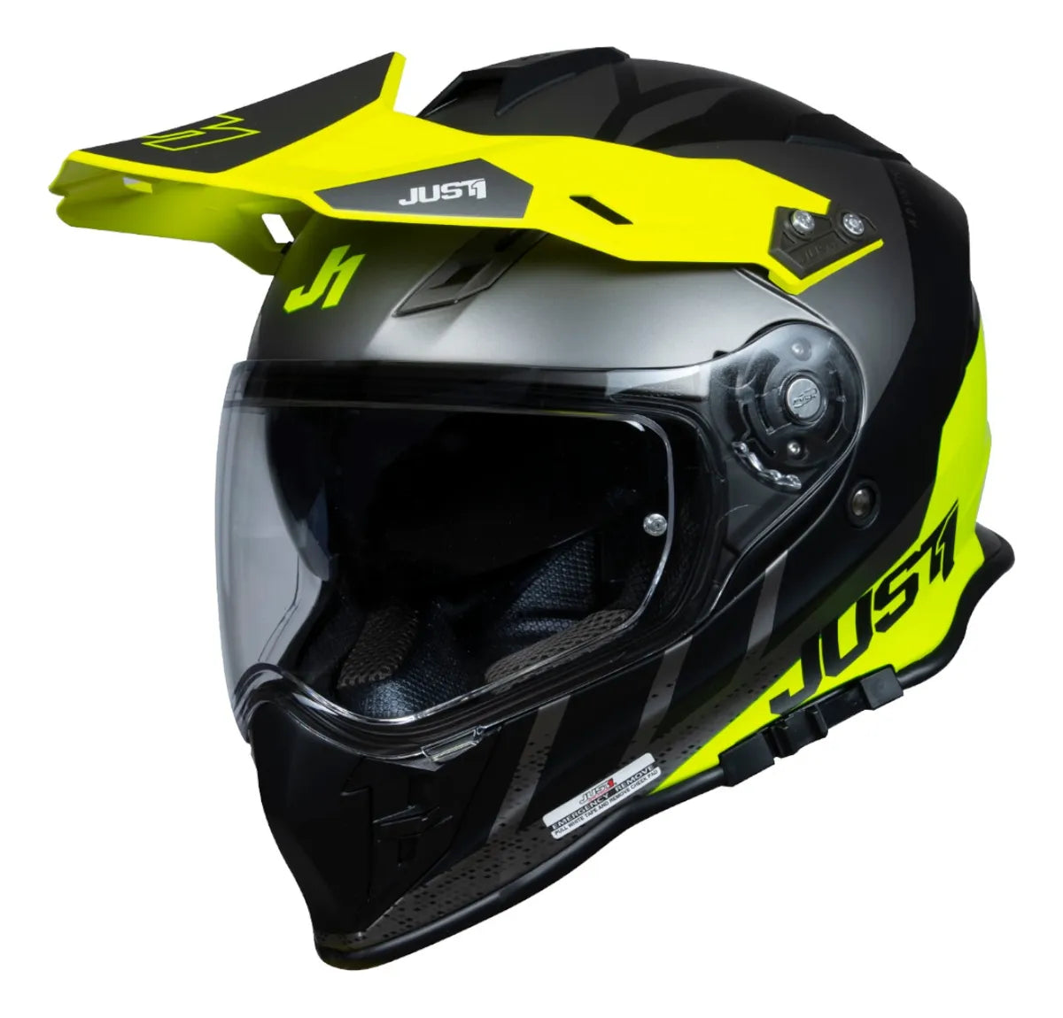 CASCO JUST 1 J34 PRO NEGRO/FLUO