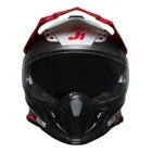 CASCO JUST 1 J34 PRO NEGRO/ROJO
