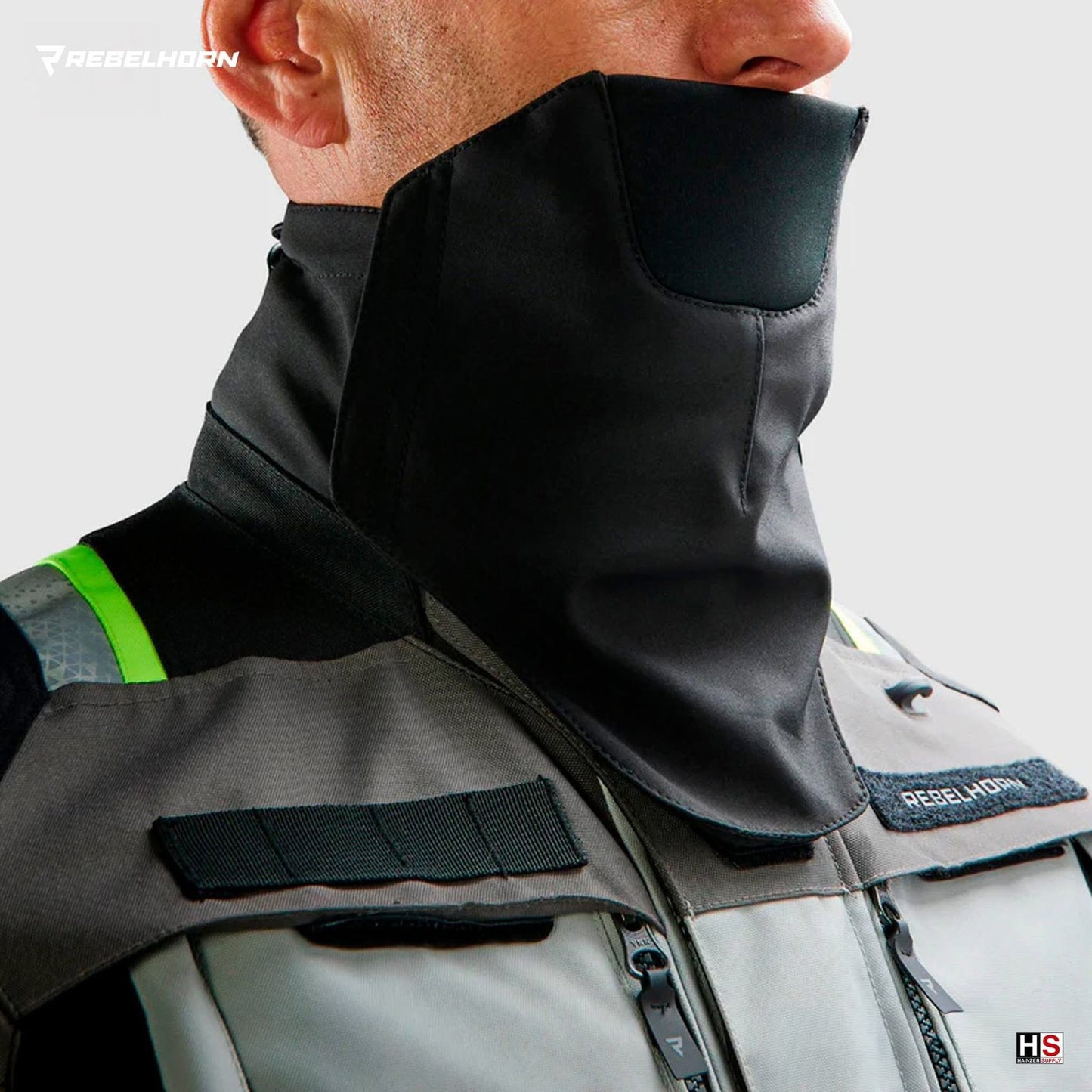 REBELHORN CHAMARRA CUBBY 4 ESTACIONES AZUL GRIS Y ROJO