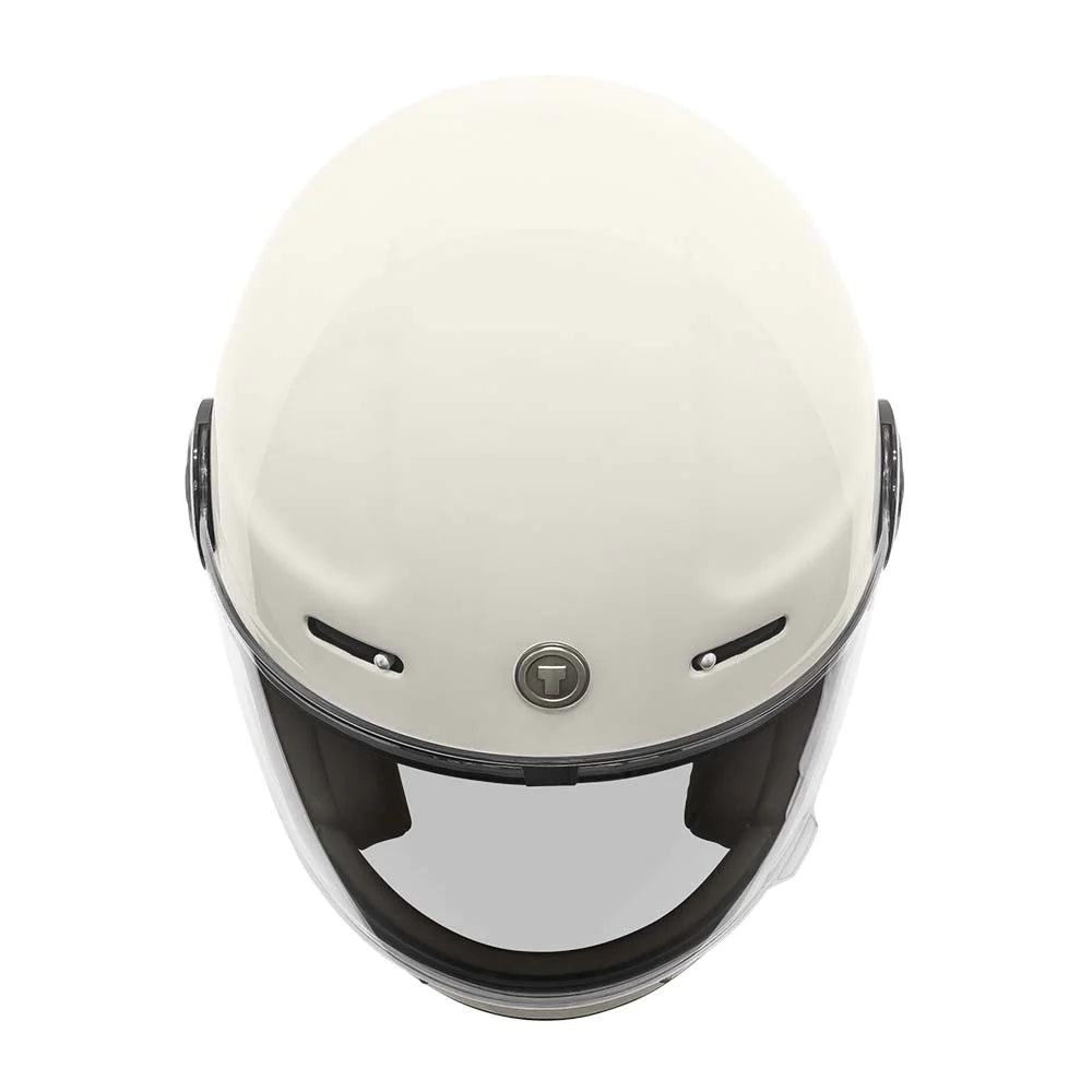CASCO FULL FACE RETRO TORC T-1 FULL TREE BLANCO PERLA